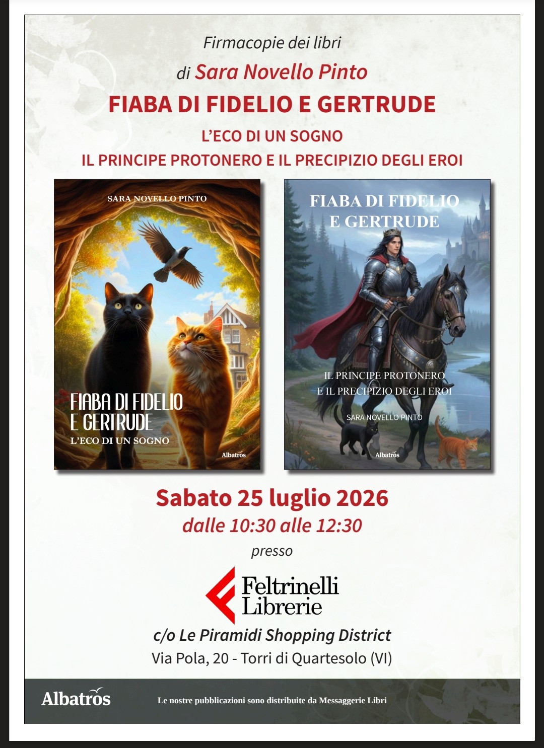 Firmacopie dei libri di Sara Novello Pinto